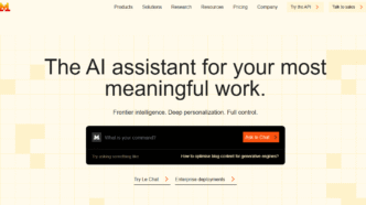 Le Chat Mistral AI Image